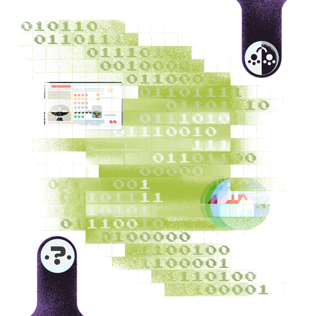 Encrypted illustration